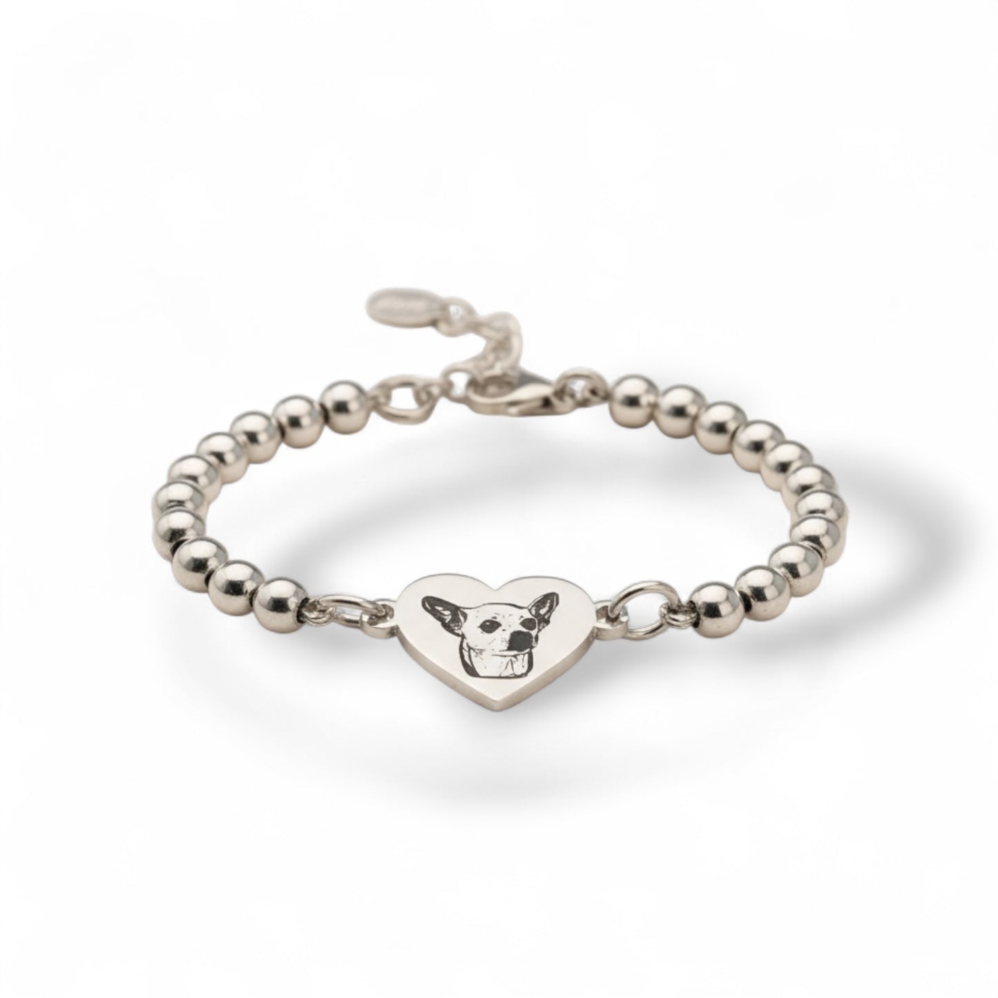 Bracciale cuor tondo
