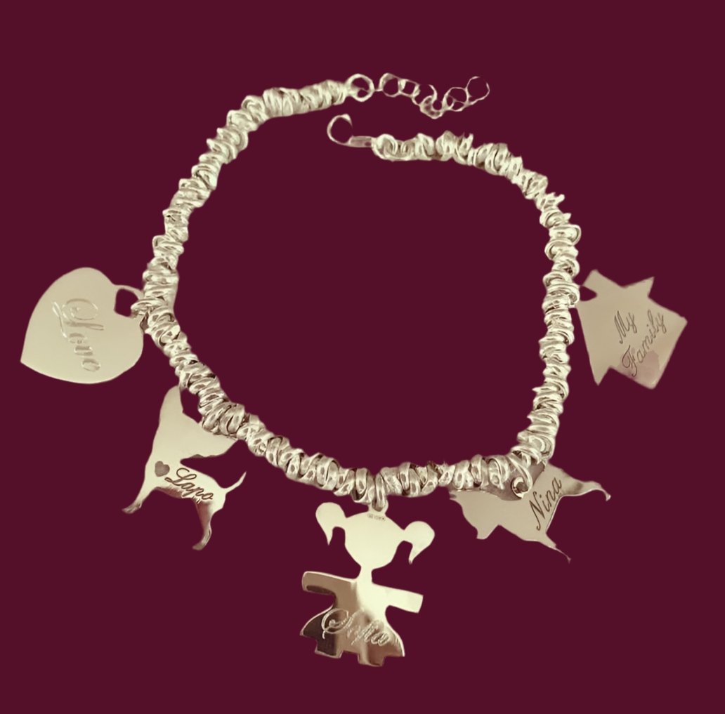 Bracciale ciondoli family