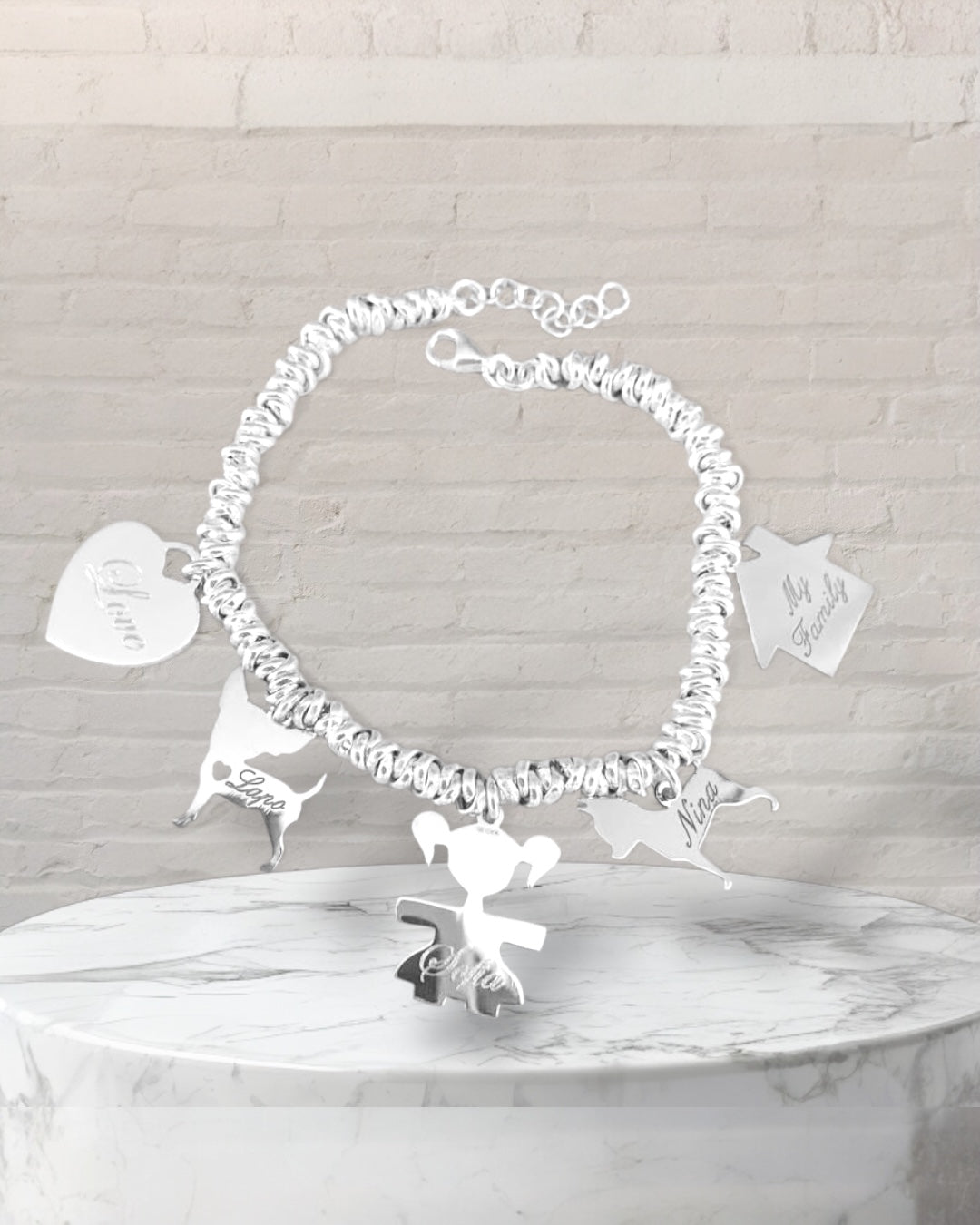 Bracciale ciondoli family
