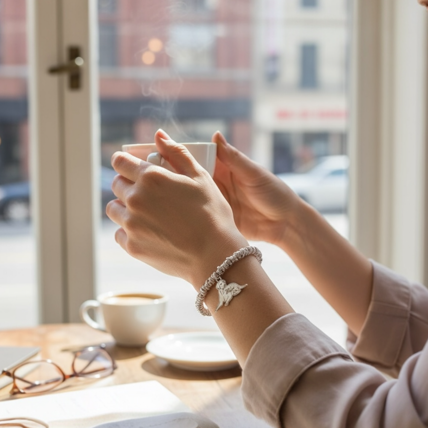 Bracciale nodo pendente