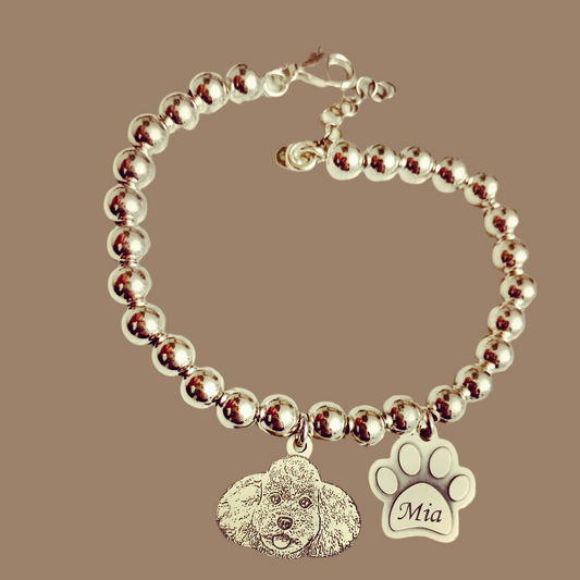 Bracciale zampina pendente