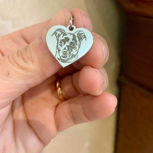 Ciondolo cuore pet
