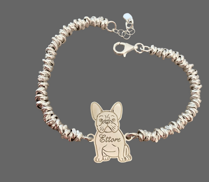 Bracciale nodo d’argento
