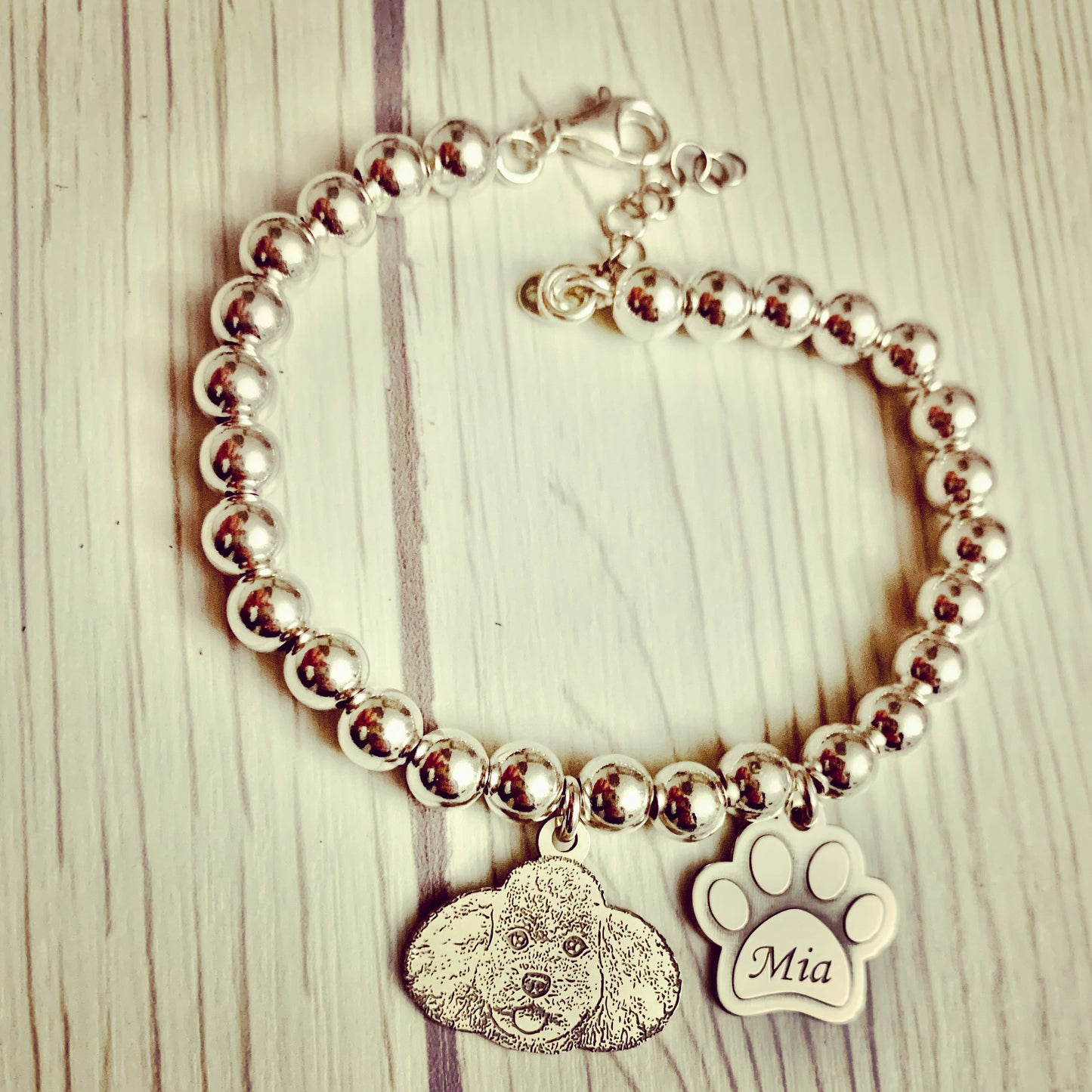 Bracciale zampina pendente