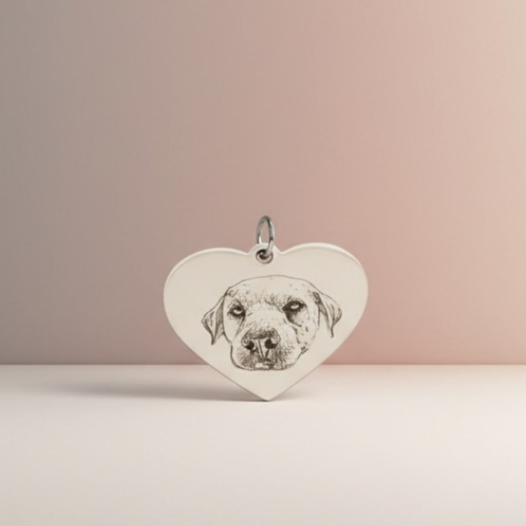 Ciondolo cuore pet
