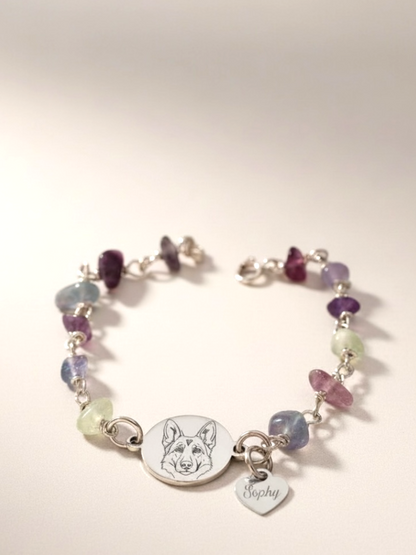 Bracciale tondino pet