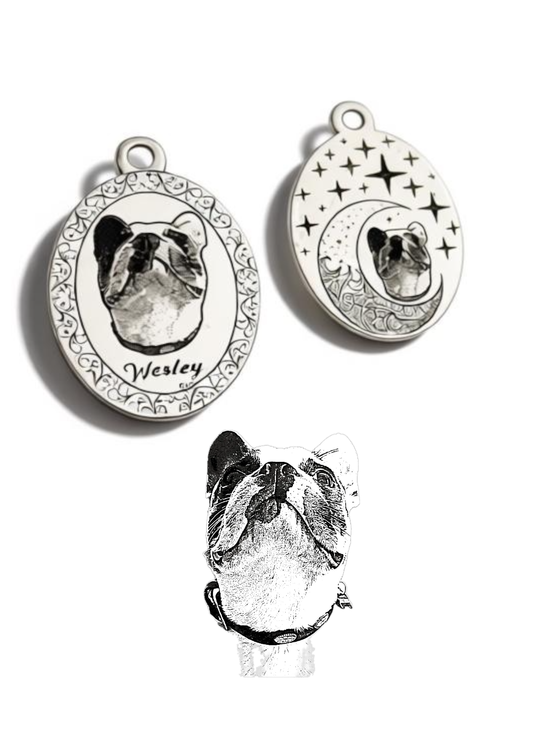 Ciondolo/collana  ovale Pet 🐾