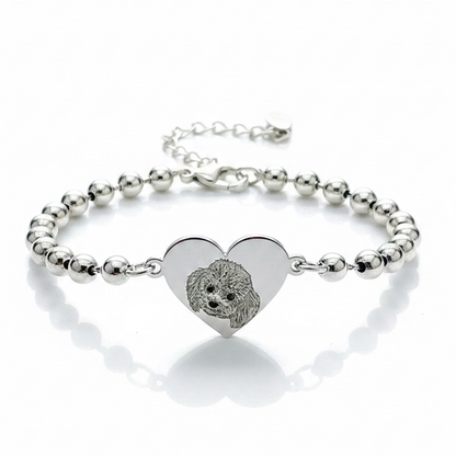 Bracciale  cuor tondo