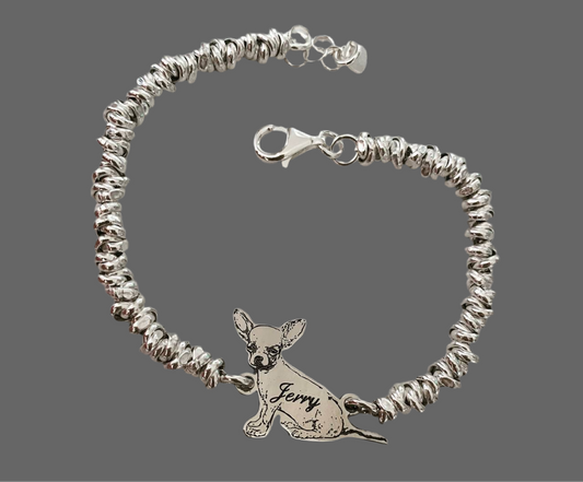 Bracciale nodo d’argento