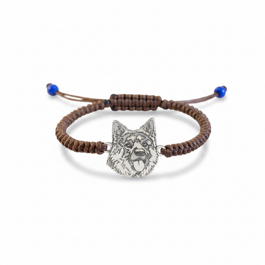 Bracciale cuore a quattro zampe