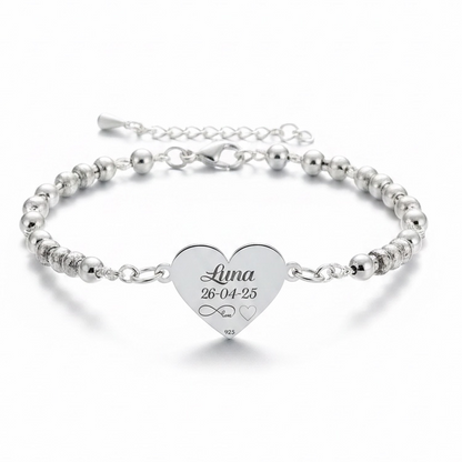 Bracciale  cuor tondo
