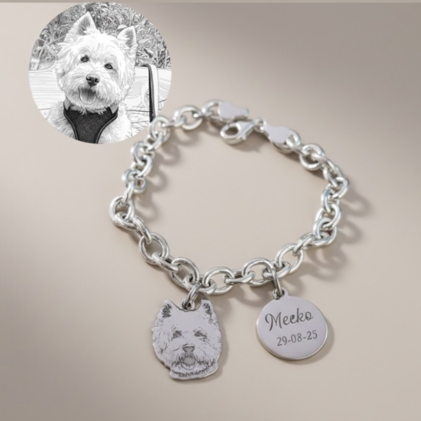Bracciale Magic ciondolo pet