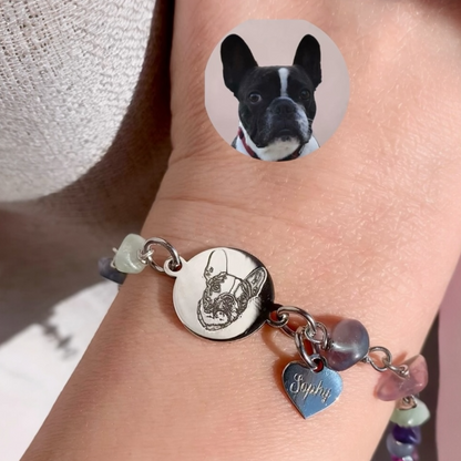 Bracciale tondino pet