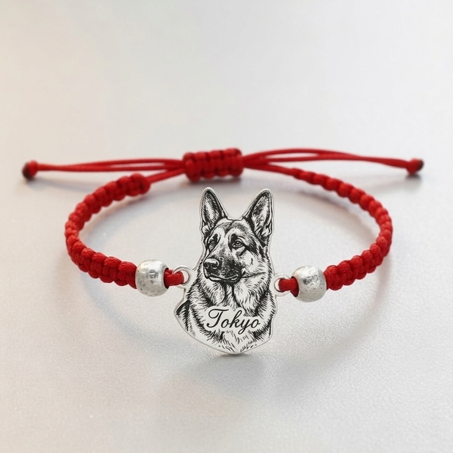 Bracciale cuore a quattro zampe 🐾