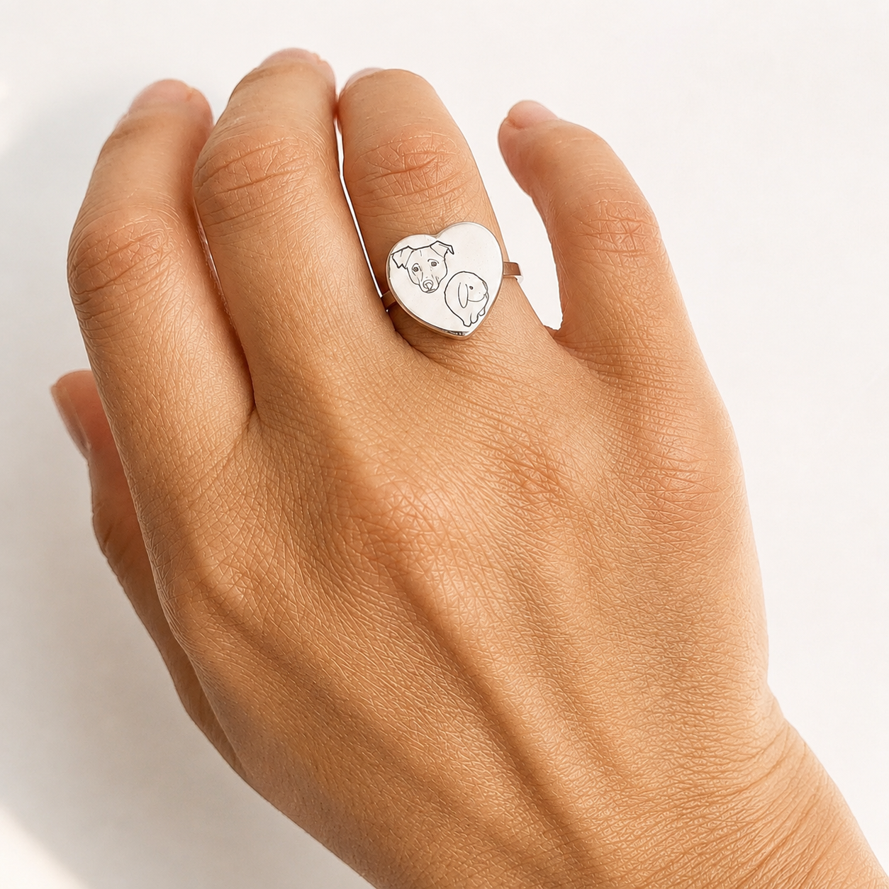 Anello cuoricino