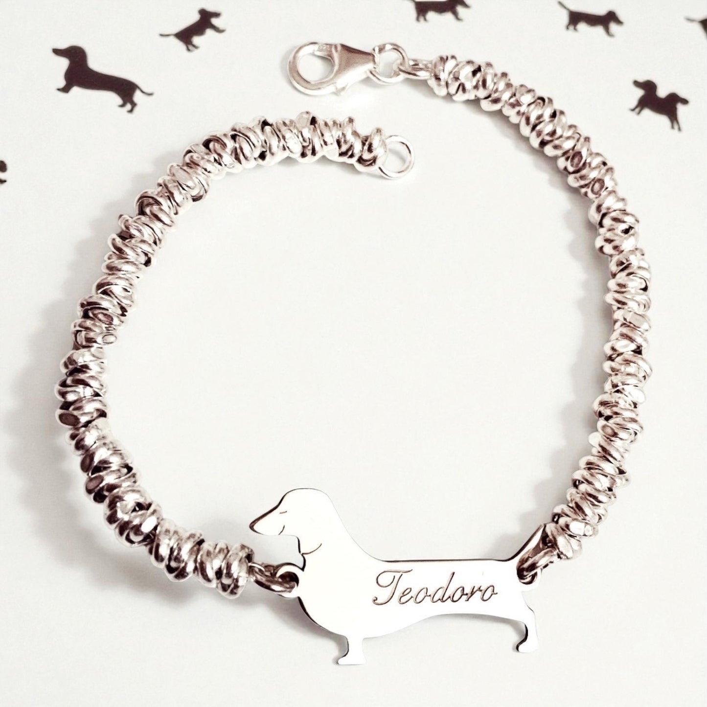 Bracciale nodo d’argento