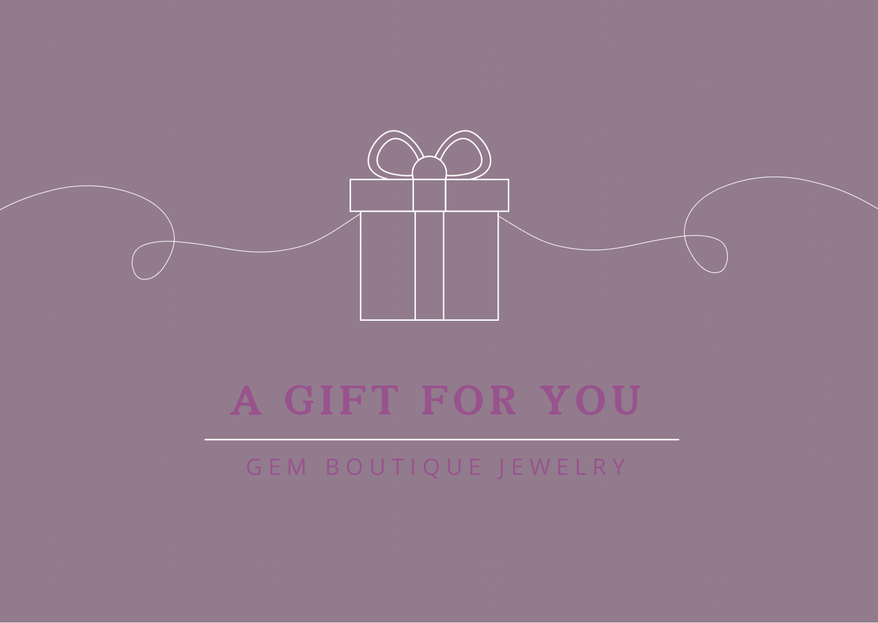 Buono Regalo - Gemboutiquejewelry
