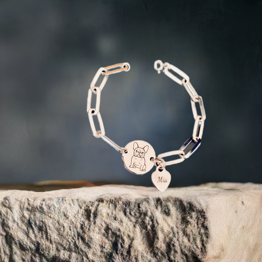 Bracciale tondino pet