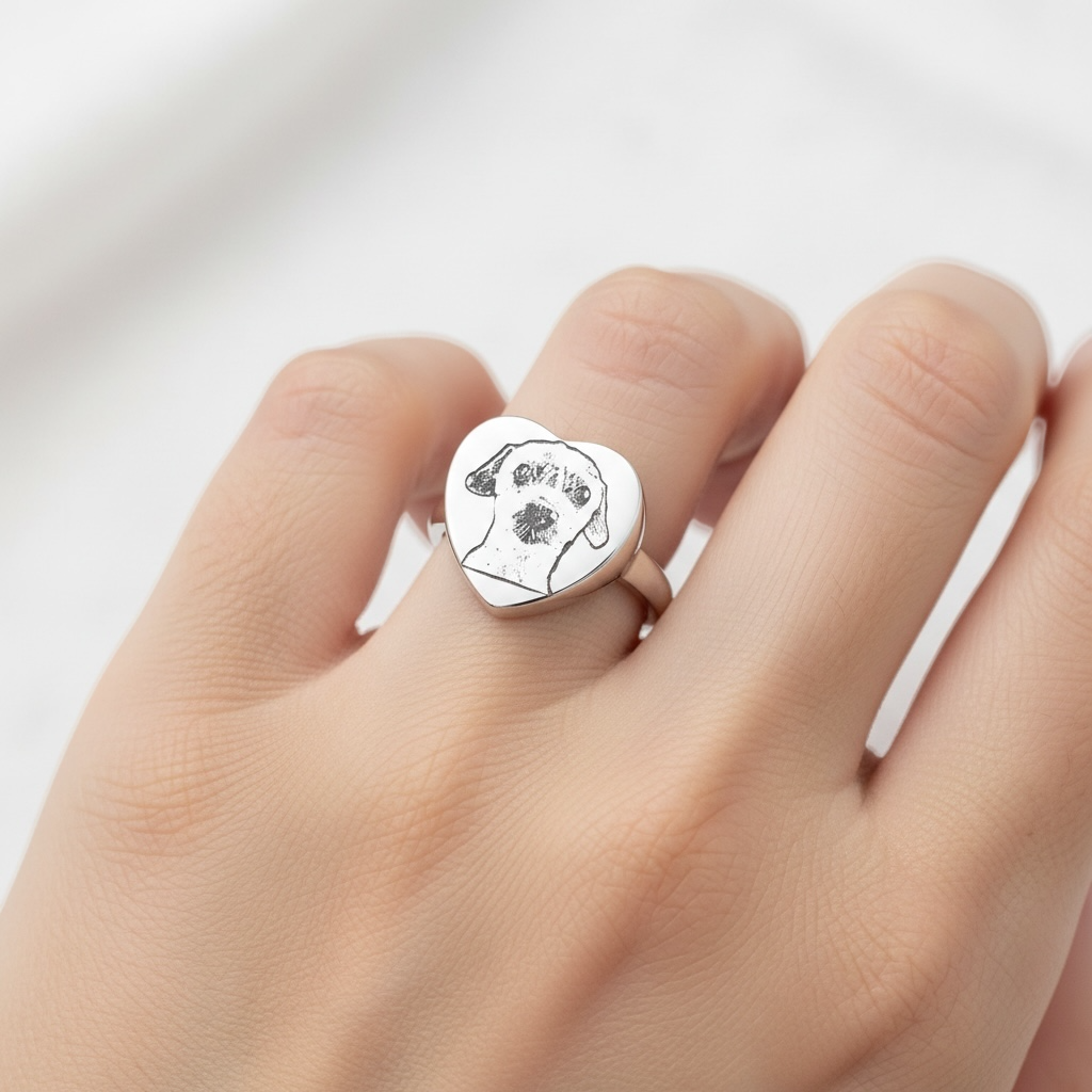 Anello cuoricino