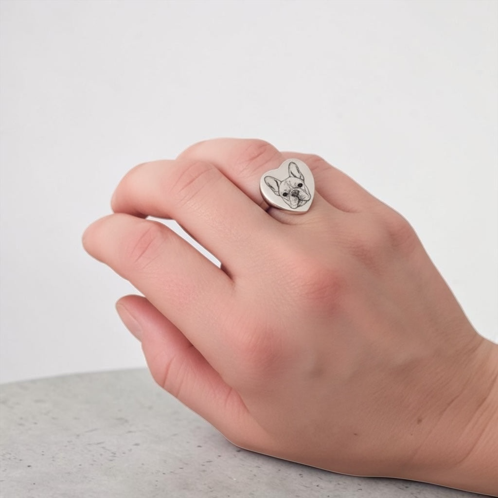 Anello cuoricino
